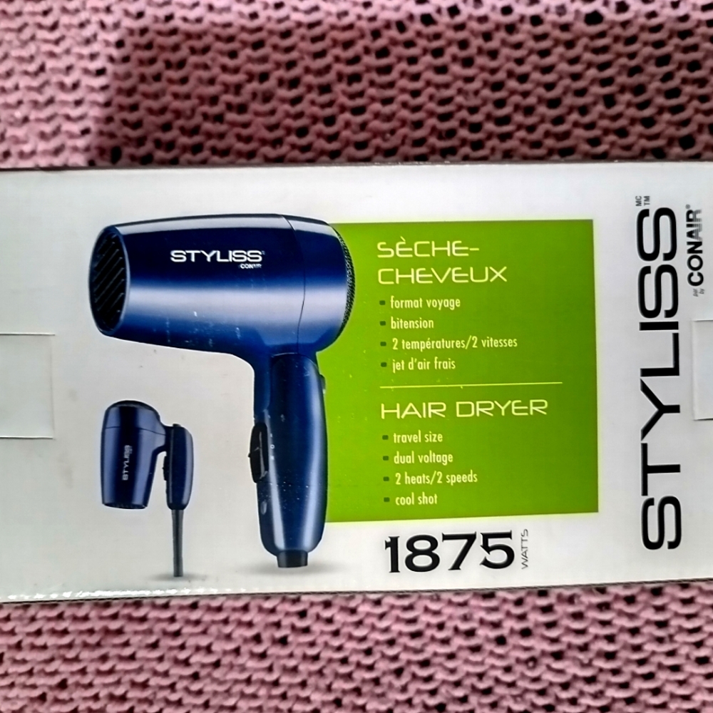 Hair Dryer 1875 watts New in the box Conair